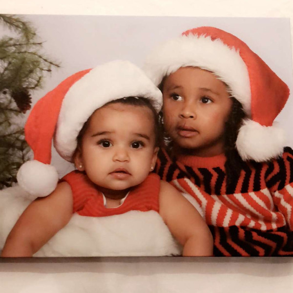 Dream Kardashian, King, Blac Chyna, Christmas Card Dream Kardashian, King, Blac Chyna, Christmas Card
